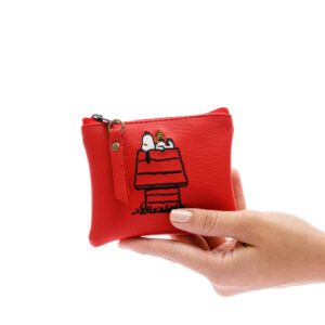 Monedero Snoopy Rojo