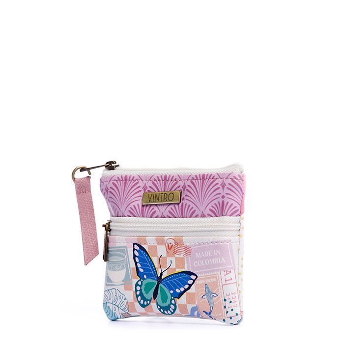 MONEDERO PARA MUJER COLOMBIA ESTAMPADO MARIPOSA - Image 3