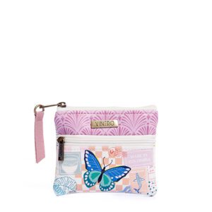 MONEDERO PARA MUJER COLOMBIA ESTAMPADO MARIPOSA