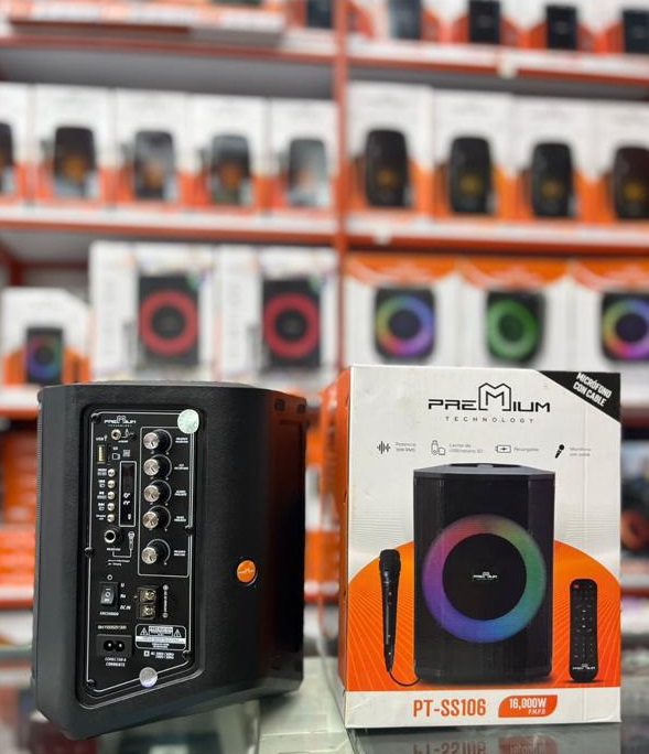 Parlante Recargable 6.5 Pulgadas Bluetooth Micrófono con cable - Image 2