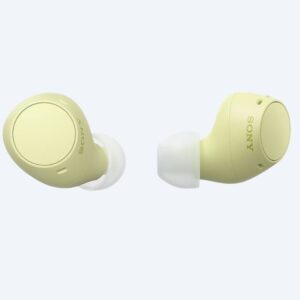 Audifonos Sony WF C510 Color amarillo